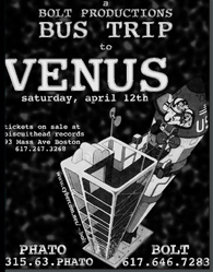 Venus Bus Flyer