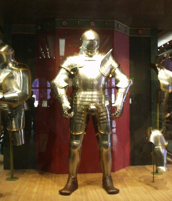 the tower, henry V's armor